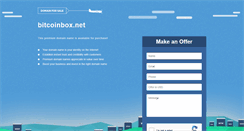 Desktop Screenshot of bitcoinbox.net